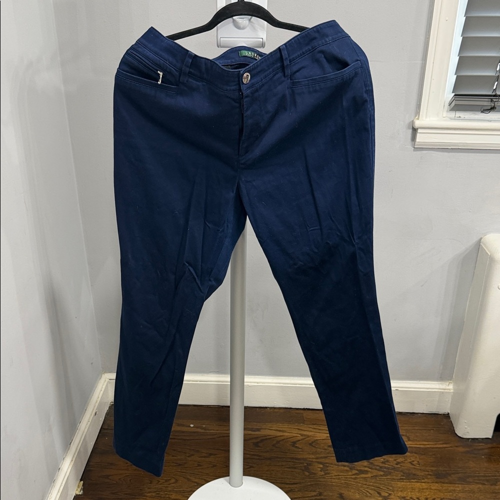 Woman’s Ralph Lauren Navy Blue Pants